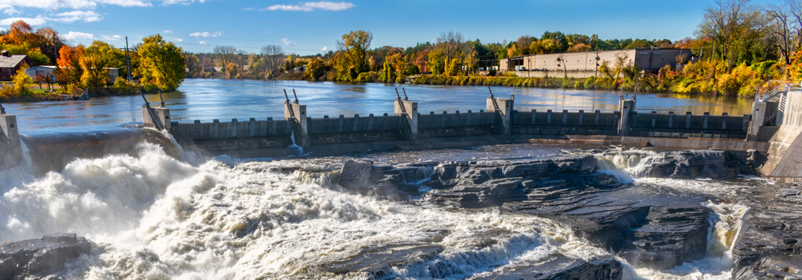 Feeder Dam Overlook Park Glens Falls NY