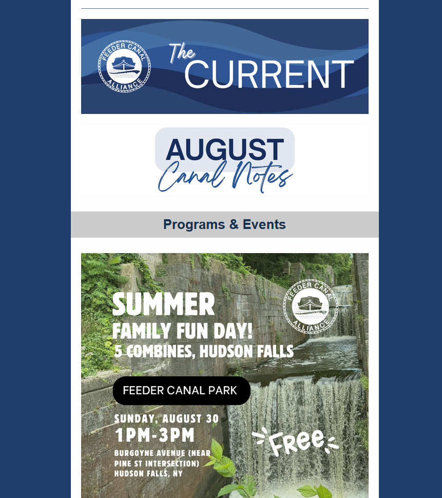 August Newsletter